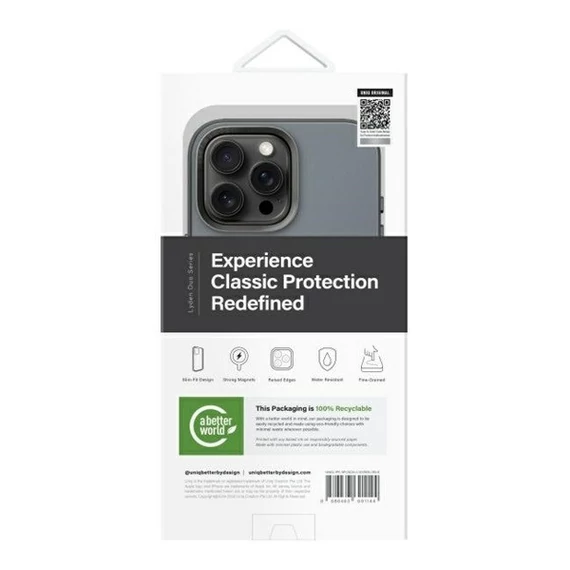 Uniq Lyden DS Apple iPhone 16 Pro Max Magsafe tok, kék/fekete