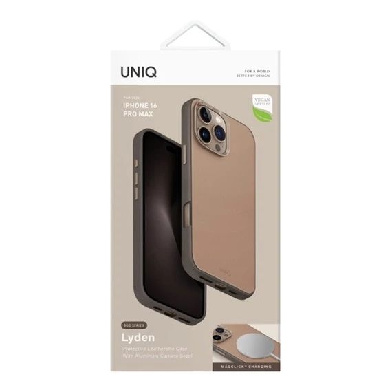 Uniq Lyden DS Apple iPhone 16 Pro Max Magsafe tok, szürke