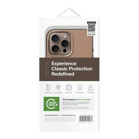 Uniq Lyden DS Apple iPhone 16 Pro Max Magsafe tok, szürke