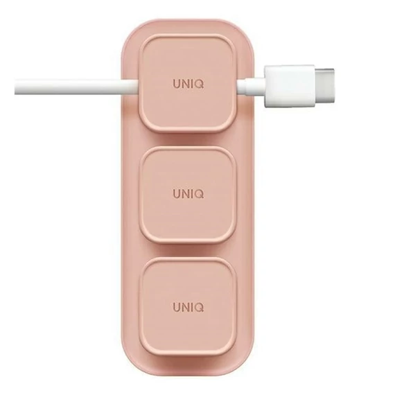 Uniq Pod mágneses kábelrendező, rózsaszín