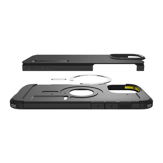 Spigen Tough Armor T MagFit Apple iPhone 16 Pro Max tok, Magsafe tok, fekete