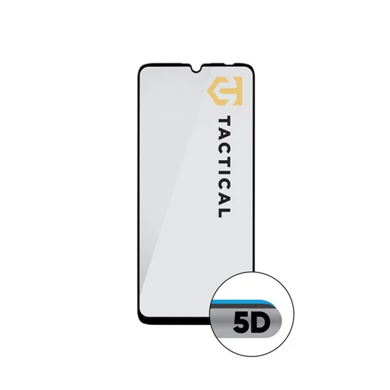 Tactical Glass Shield 5D Xiaomi Redmi 13C 4G/5G/ Poco C65 kijelzővédő üvegfólia, fekete
