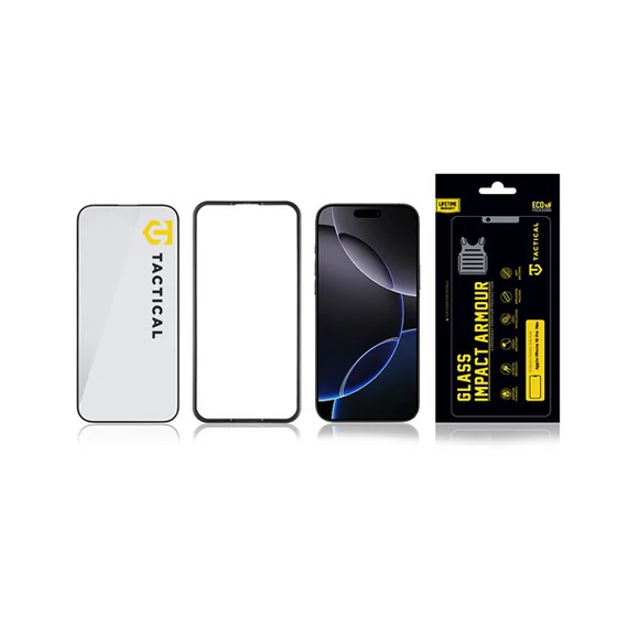 Tactical Glass Impact Armour Apple iPhone 16 Pro Max kijelzővédő üvegfólia
