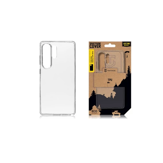 Tactical TPU Samsung Galaxy S25 Ultra hátlap tok, átlátszó