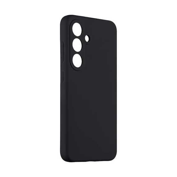 Tactical Velvet Smoothie Samsung Galaxy S25 tok, Asphalt fekete