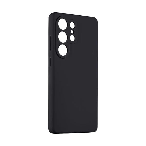 Tactical Velvet Smoothie Samsung Galaxy S25 Ultra tok, Asphalt fekete