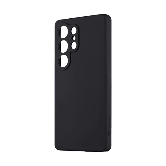 Tactical Velvet Smoothie Samsung Galaxy S25 Ultra tok, Asphalt fekete