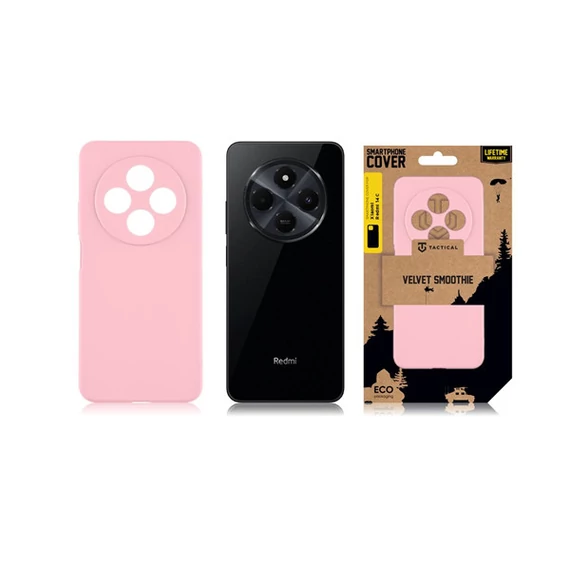 Tactical Velvet Smoothie Xiaomi Redmi 14C 4G/Poco C75 tok, Pink Panther, halvány rózsaszín
