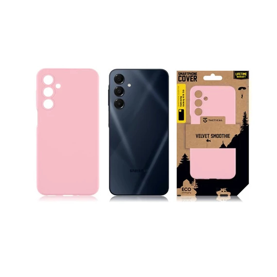 Tactical Velvet Smoothie Samsung Galaxy A16 4G/5G tok, Pink Panther, halvány rózsaszín