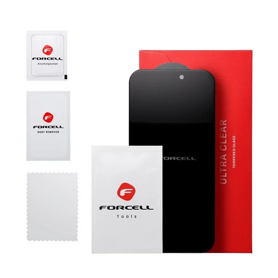 Forcell Privacy Iphone 15 Pro betekintésgátló kijelzővédő üvegfólia,fekete