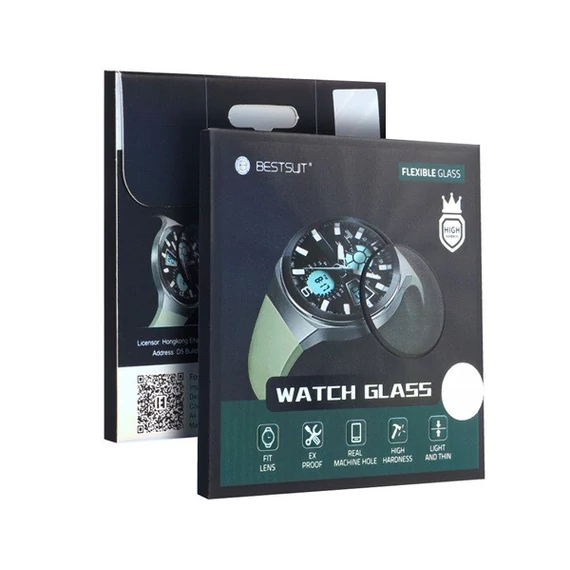 Samsung Galaxy Watch Active 2 44mm Nano 5H flexibilis okosóra védőfólia