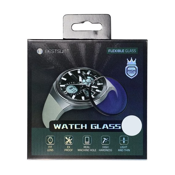 Samsung Galaxy Watch Active 2 44mm Nano 5H flexibilis okosóra védőfólia
