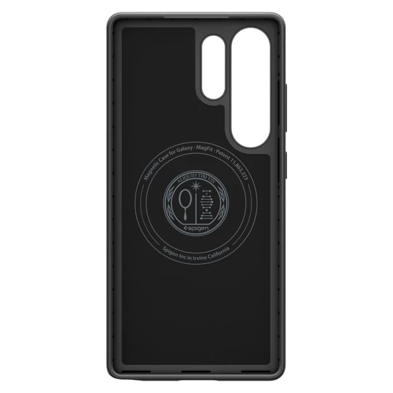 Spigen Thin Fit MagFit Samsung Galaxy S25 Ultra tok, Black, fekete