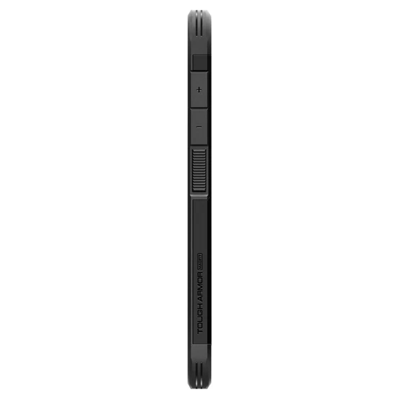 Spigen Tough Armor MagFit Samsung Galaxy S25+ tok, Black, fekete