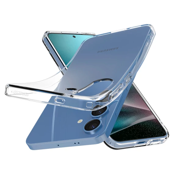 Spigen Liquid Crystal Samsung Galaxy S25+ tok, Crystal Clear, átlátszó