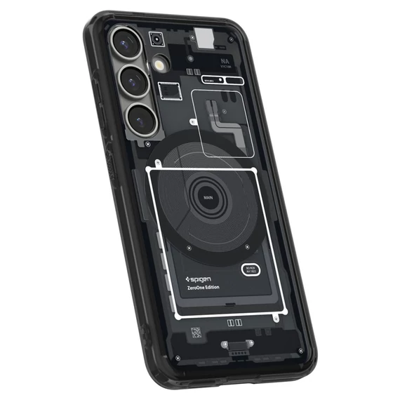 Spigen Ultra Hybrid MagFit Samsung Galaxy S25 tok, Zero One, fekete