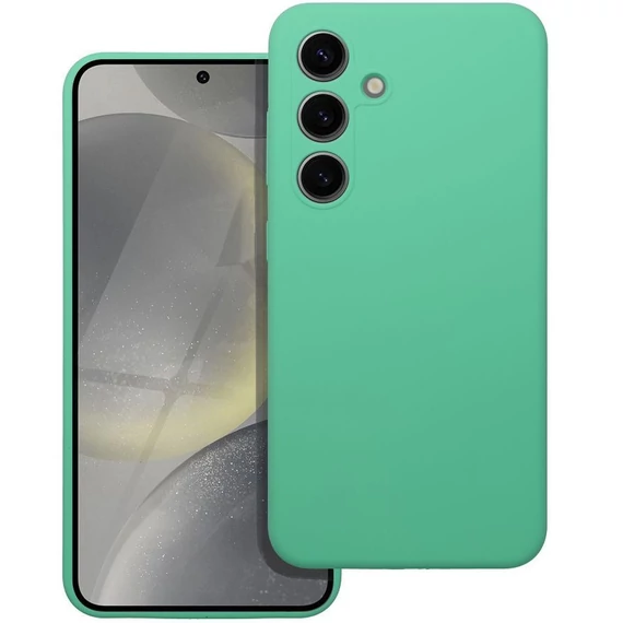 2mm Samsung Galaxy S25 szilikon tok, menta