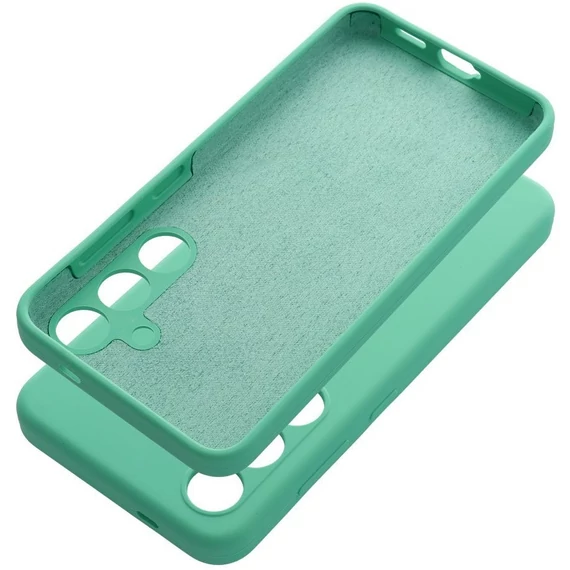 2mm Samsung Galaxy S25 szilikon tok, menta