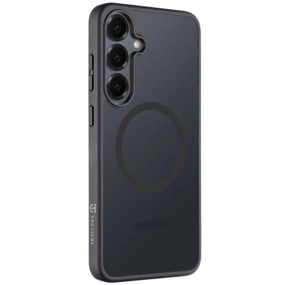 Tactical MagForce Hyperstealth Samsung Galaxy S25+ hátlap tok, áttetsző/sötétszürke
