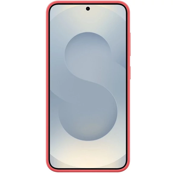 Samsung Galaxy S25+ Silicone Cover, gyári szilikon tok, piros
