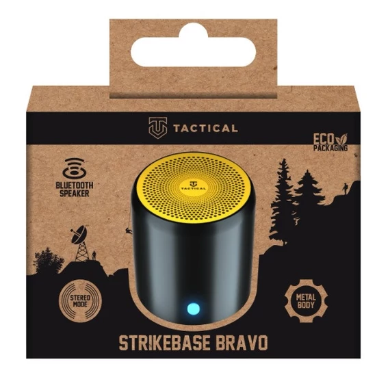 Tactical StrikeBase Bravo Bluetooth hangszóró, fekete-sárga