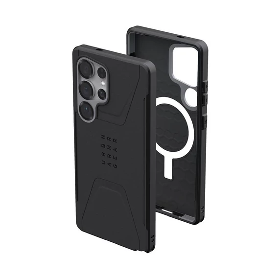 UAG Civilian Samsung Galaxy S25 Ultra tok, fekete