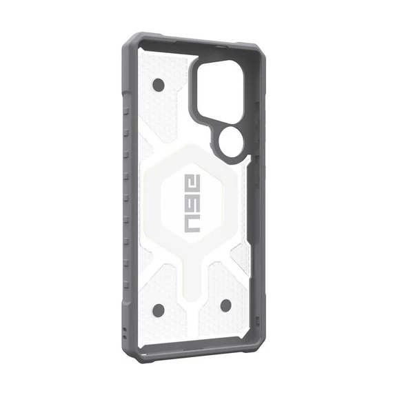 UAG Pathfinder Samsung Galaxy S25 Ultra Clear Magsafe tok, active neon lanyard