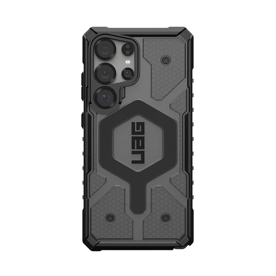 UAG Pathfinder MagSafe Samsung Galaxy S25 Ultra clear hátlap tok, hamuszürke