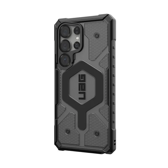 UAG Pathfinder MagSafe Samsung Galaxy S25 Ultra clear hátlap tok, hamuszürke