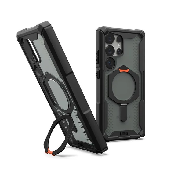 UAG Plasma XTE Samsung Galaxy S25 Ultra mágneses tok, Black/Orange