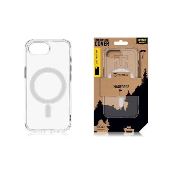 Tactical MagForce Apple iPhone 16e MagSafe tok, átlátszó