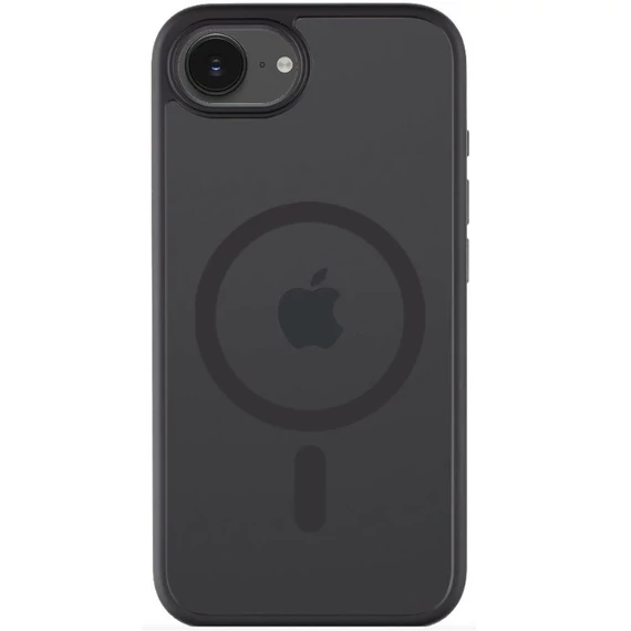 Tactical MagForce Hyperstealth Apple iPhone 16e MagSafe tok, áttetsző/sötétszürke