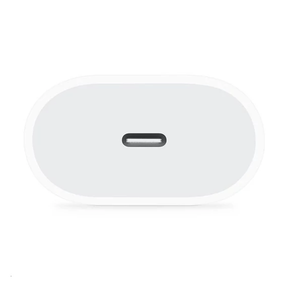 Apple hálózati töltő adapter USB-C, 20W, fehér MUVV3ZM/A