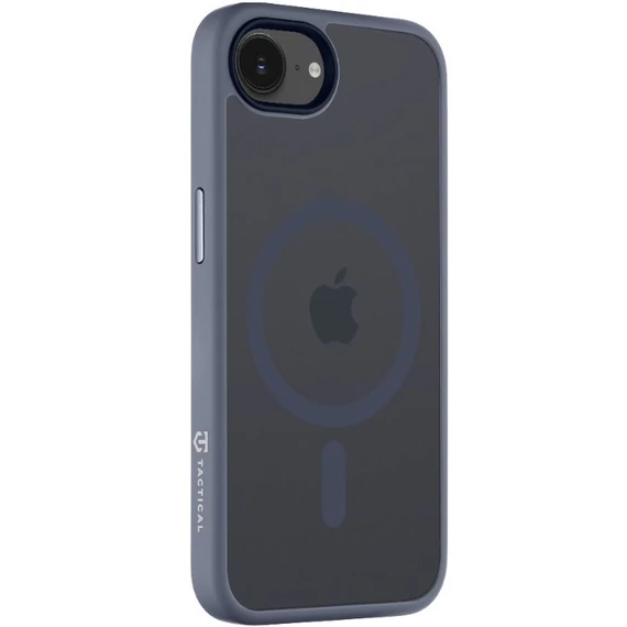 Tactical MagForce Hyperstealth Apple iPhone 16e MagSafe tok, áttetsző/sötétkék