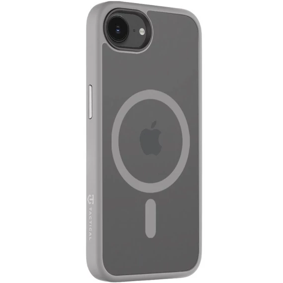 Tactical MagForce Hyperstealth Apple iPhone 16e MagSafe tok, áttetsző/világosszürke