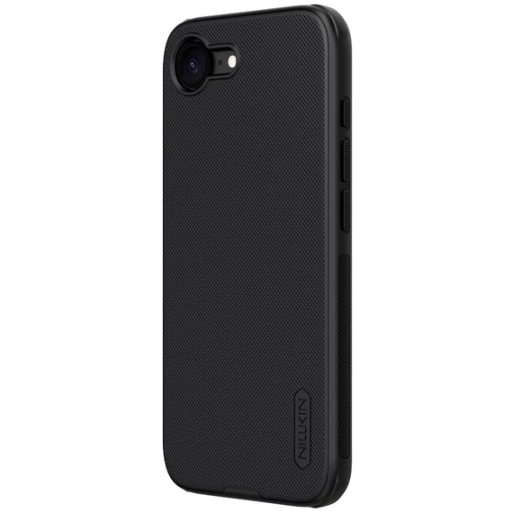 Nillkin Super Frosted Pro Apple iPhone 16e mágneses műanyag tok, fekete
