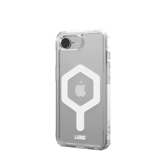 UAG Plyo MagSafe Apple iPhone 16e hátlap tok, átlátszó/fehér