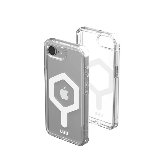 UAG Plyo MagSafe Apple iPhone 16e hátlap tok, átlátszó/fehér