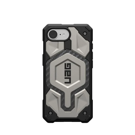 UAG Monarch Pro Apple iPhone 16e mágneses tok, titanium