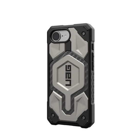 UAG Monarch Pro Apple iPhone 16e mágneses tok, titanium
