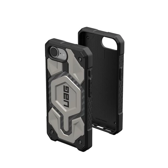 UAG Monarch Pro Apple iPhone 16e mágneses tok, titanium