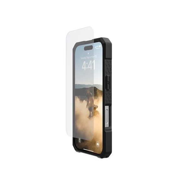 UAG Glass Shield iPhone 16e / 13 / 14 / 13 Pro Tempered Glass kijelzővédő fólia