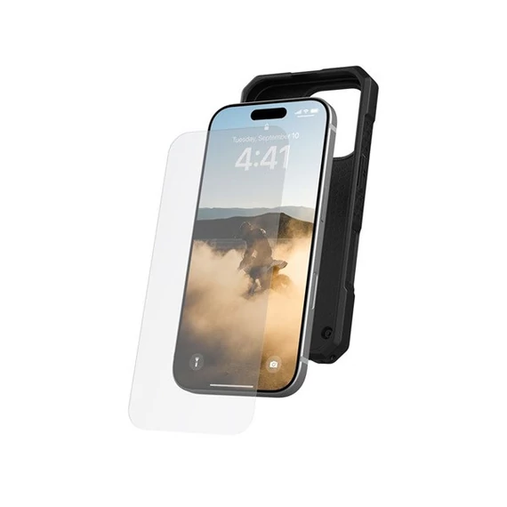 UAG Glass Shield iPhone 16e / 13 / 14 / 13 Pro Tempered Glass kijelzővédő fólia