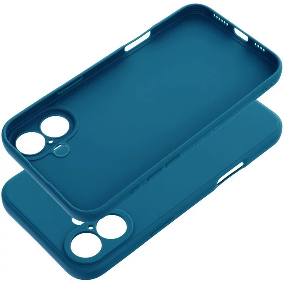 Matt szilikon Samsung Galaxy A56 tok, kék