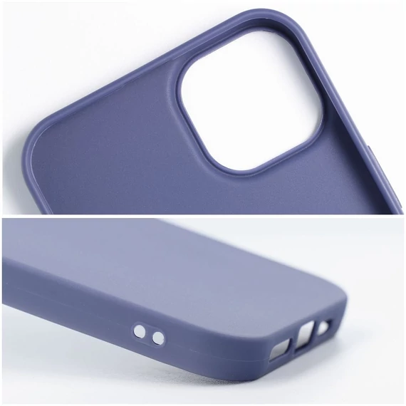 Matt szilikon Samsung Galaxy A56 tok, kék