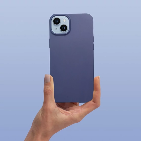 Matt szilikon Samsung Galaxy A56 tok, kék