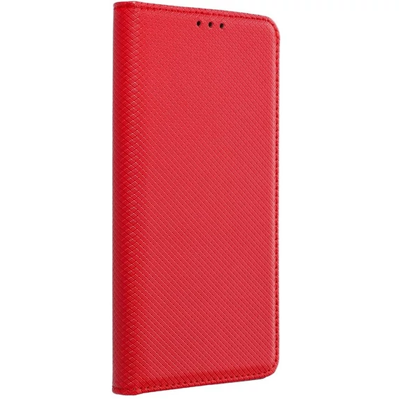 Magnet Samsung Galaxy A56 mágneses flip tok, piros