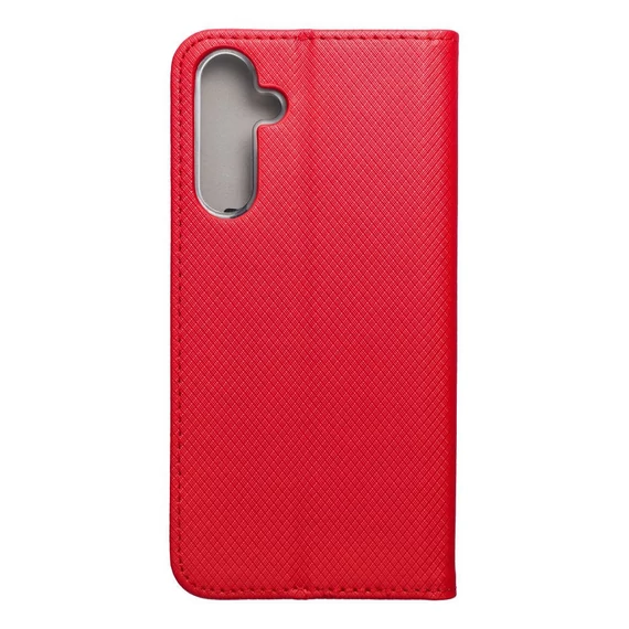 Magnet Samsung Galaxy A56 mágneses flip tok, piros