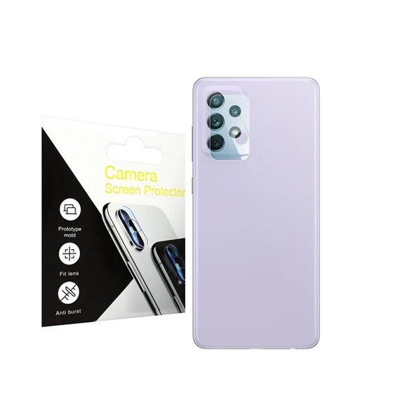 Samsung A56 tempered glass kamera védő üvegfólia