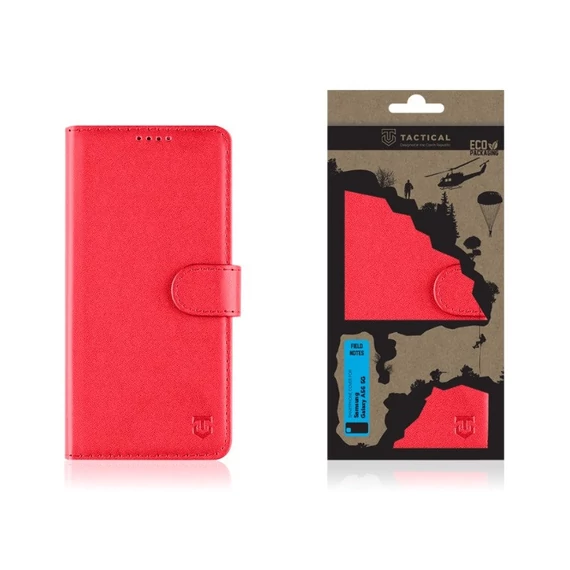Tactical Field Notes Samsung Galaxy A26 flip tok, piros
